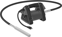 Image of Product. Front orientation. Concrete Curing Vibrators.