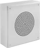 Image of Product. Front orientation. Speakers. Tamper-Resistant Wall-Mount Speakers.