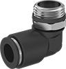 Universal-Thread Push-to-Connect Tube Fittings for Air and Water