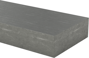 Image of Product. Front orientation. Low-Carbon Steel Bar, 1/2" Thick, 1-1/2" Wide.