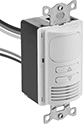 Image of Product. Infrared/Ultrasonic Sensor. Front orientation. Light Switch Sensors. Wall-Mount Motion-Sensing Light Controls, Dimming Light Switch Sensors, 1,200 W @ 277V AC.