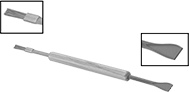 Image of Product. Brush Tip × Scraper Tip. Front orientation. Contains Inset. Picks. Solder-Repelling Picks, Brush Tip × Scraper Tip, Straight Handle.