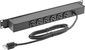 Image of Product. Back orientation. Outlet Strips. Rack-Mount Outlet Strips, Back Outlets.