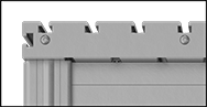 Image of Specification. Side1 orientation. Contains Border. T-Slot Fixture Tables.