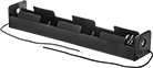 Image of Product. Front orientation. Battery Holders. End-to-End Battery Layout.