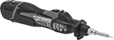 Image of Product. Front orientation. Soldering Irons. Adjustable-Angle Cordless Soldering Irons.