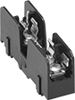 Image of Product. For 1 Fuse, Quick-Disconnect Terminal Wire Connection. Front orientation. Fuse Blocks. Fuse Blocks for UL Class Fuses, For 1 Fuses, Quick-Disconnect-Terminal Wire Connection.