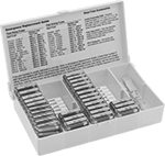 Image of Product. Front orientation. Fuses. Glass-Tube and Ceramic-Tube Fuse Assortments , 140 Pieces.