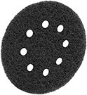 Image of Product. For Eight-Hole Vacuum Sanders. Front orientation. For 8 Vacuum Holes. For Vacuum Sanders, Hook and Loop Mount, Surface Conditioning, Discs.