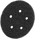 Image of Product. For Five-Hole Vacuum Sanders. Front orientation. For 5 Vacuum Holes. For Vacuum Sanders, Hook and Loop Mount, Surface Conditioning, Discs.