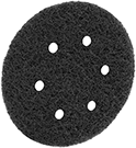 Image of Product. For Six-Hole Vacuum Sanders. Front orientation. For 6 Vacuum Holes. For Vacuum Sanders, Hook and Loop Mount, Surface Conditioning, Discs.