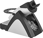 Image of Product. Front orientation. Soldering and Desoldering Iron Stands. Single-Channel Soldering Stations.