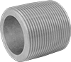 Extra-Thick-Wall Galvanized Iron and Steel Threaded Pipe Nipples and Pipe