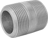 Extra-Thick-Wall Galvanized Iron and Steel Threaded Pipe Nipples and Pipe