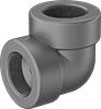 High-Pressure Galvanized Iron and Steel Threaded Pipe Fittings