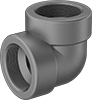 High-Pressure Galvanized Iron and Steel Threaded Pipe Fittings