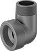 High-Pressure Galvanized Iron and Steel Threaded Pipe Fittings