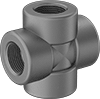 High-Pressure Galvanized Iron and Steel Threaded Pipe Fittings