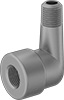 High-Pressure Galvanized Iron and Steel Threaded Pipe Fittings