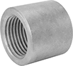 Image of Product. Female × Butt Weld. Front orientation. Pipe and Fittings. High-Pressure Galvanized Iron and Steel Threaded Pipe Fittings, Straight Adapters, Threaded Fitting Connection, Female, Butt-Weld Fitting Connection.