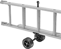 Image of ProductInUse. Front orientation. Dollies. Dollies for Ladders.
