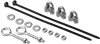 Strain Relief Hardware for Drop-Down Cable