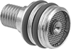 Image of Product. Front orientation. TIG Torch Gas Diffusers. For Quartz Glass Nozzles.