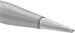 Image of Product. Conical. Front orientation. Soldering Iron Tips. Adjustable-Temperature Butane-Powered Soldering Irons, Conical Tip.