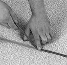 Image of ProductInUse. Front orientation. Backer Rods.