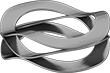 Image of Product. Front orientation. Disc Springs. Stacked Wave Disc Springs, Open End.