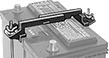 Image of ProductInUse. Front orientation. Battery Holders. Battery Holders for Large-Cell Batteries, For Raised Battery Covers.