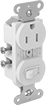 Image of Product. Front orientation. Light Switch/Receptacles. Toggle Light Switch/Receptacles.