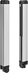 Image of Product. Transmitter and Receiver. Front orientation. Light Curtains. Light Curtains .