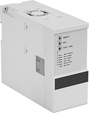 Image of Product. Front orientation. Motor Speed Controls. DIN-Rail Mount Programmable Three-Phase AC Motor Speed Controls.