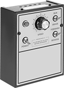 Image of Product. Front orientation. Motor Speed Controls. Reversing Enclosed AC to DC Motor Speed Controls.