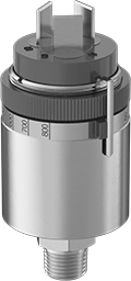 Image of Product. Front orientation. Compact Pressure Switch, Quick-Disconnect, 1/8 NPT, 100-800 PSI Setpoint.
