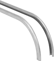 Image of Product. Front orientation. Door Tracks and Fittings. Overhead Door Tracks, Horizontal Tracks.