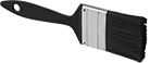 Image of Product. Front orientation. Paint Brushes. One-Time-Use Brushes for Water-Based Paint and Coatings.