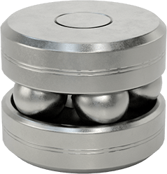 Image of Product. Bottom orientation. Thrust Ball Bearing, for 7/8" Diameter Shaft Ends.