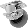 Cart-Smart Casters with Polyurethane Wheels 