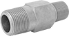 Thick-Wall Galvanized Iron and Steel Threaded Pipe Nipples and Pipe