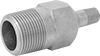 Thick-Wall Galvanized Iron and Steel Threaded Pipe Nipples and Pipe
