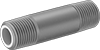 Standard-Wall Galvanized Steel Pipe Nipples and Pipe for Joining Dissimilar Metals