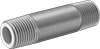 Standard-Wall Galvanized Steel Pipe Nipples and Pipe for Joining Dissimilar Metals