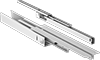 Heavy Duty Base- and Under-Mount Drawer Slides