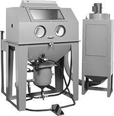 Image of Product. Front orientation. Abrasive Blasting Cabinets. Easy-Load High-Speed Abrasive Blasting Cabinets for Large Parts.
