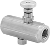 Threaded Precision Flow-Adjustment Valves