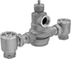 High-Flow Threaded Mixing Valves for Water
