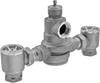 High-Flow Threaded Temperature-Regulating Valves for Water