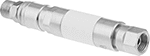 Image of Product. Front orientation. Welding Gas Flashback Arresters. Welding Gas Flashback Arresters for Regulators, Quick Disconnect Flashback Arresters.